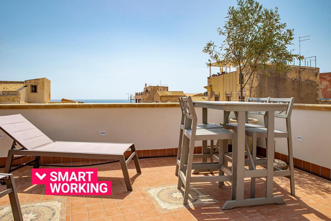 דירות סירקוזה La Terrazza Sul Vicolo Della Giudecca By Wonderful Italy מראה חיצוני תמונה
